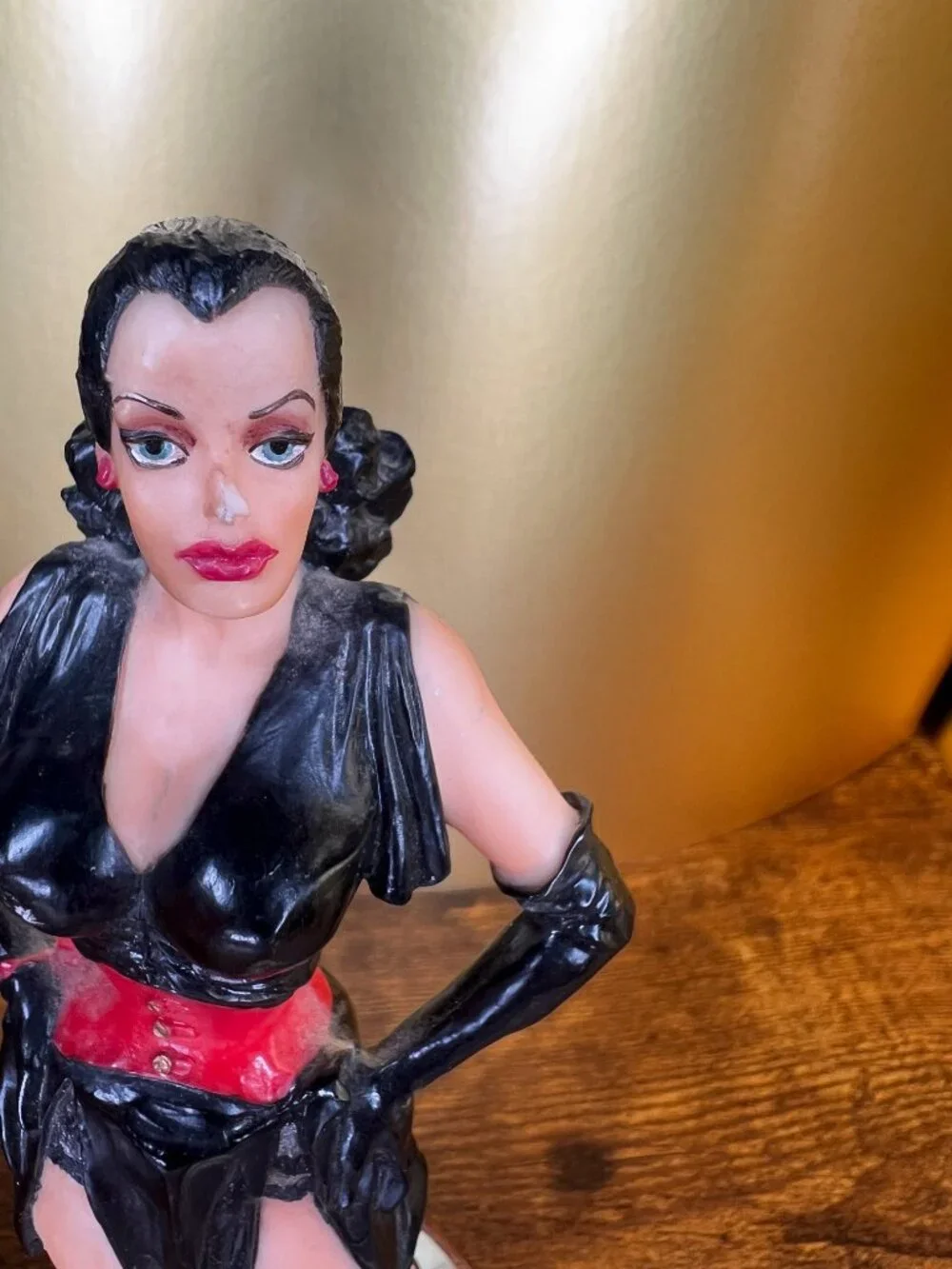 VINTAGE DOMINARTIX DOMINA STATUE .MAQUETTE